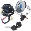 AHL Kit blocco tappo serbatoio carburante per moto Yamaha FZ6 2004-2009/XJ6 2009-2015/FZ6R 2009-2014