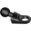 GychTy Supporto adattatore for testa a sfera da 1 Supporto for specchietto retrovisore for motocicletta Base a sfera fissa da 10 mm e foro a sfera da 1 Accessori for motociclette(17mm Aluminum Head)