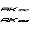 NXGHARTG Decal Di Motociclisti Per Per Kymco AK 550 2017 2018 2019 2020 2021 2022 2023 2024