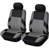 LUUXWPFZ 2 Pezzi Coprisedili Auto Anteriore, per Opel Corsa d 2007-2014 Comfort Copertura Sedile Traspirante,Impermeabili Antiscivolo Coprisedili,A