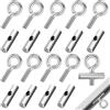 Cimown 10 Pezzi Fermi per Binario per Roulotte, Accessori per Tende da Sole 8-10 mm, Resistente alla Corrosione, con Elevata capacità di Carico, Adatto per Camper, Roulotte, Tende e Barche