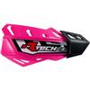 R-Tech PARAMANI FLX UNIVERSALI CON KIT MONTAGGIO ROSA FLUO