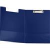 Netuno Raccoglitore Portablocco A4 Con Clip, Blu Scuro, Coperchio e Morsetto in Metallo - Piastra Rigida in Plastica per Scrivere