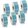BETCKEY - 6 Rotoli 11352 Etichette Colorate(Blu) Compatibile con DYMO S0722520, 25mm x 54mm, 3000 Etichette di Ritorno Grandi Utilizzo per LabelWriter 450 4XL NON per 550 o 5XL
