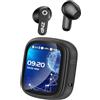 Relxhome N02 Cuffie Traduzione Simultanea, 4-1 AI Auricolari Traduttore Suono Hi-Fi, 165 Lingue e 9 Modalità, Autonomia 48 Ore, Auricolari Touchscreen, Bluetooth 6.0 Ideali per Viaggi, Affari e Studio