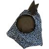 Generic Maschera antimosche per , copertura anti-morso, cavallo con stampa leopardata, protezione traspirante contro le mosche, protezione per il viso del cavallo, Copertura per cavallo da equitazione