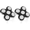 Cosyonall Teste di ricambio per rasoio Remington Balder Pro Head modello XR7000 (2PCS)