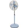 bimar VP310.BL Ventilatore a Piantana Vintage in Metallo Verniciato 50W con Regolazione Intensità e Direzione Aria. Altezza Regolabile, Elica Ø 40 cm, Selettore 3 Velocità (Azzurro, Piantana)