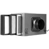 EasyByMall Robusta scatola filtro a 3 strati con filtri HEPA avanzati e carbone attivo (100 mm)