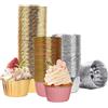 VIVIIHOO 150 pirottini per muffin e cupcakes in carta e alluminio, impermeabili, resistenti all'olio e antiaderenti.