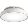 Zephir Ventilatore Plafoniera LED Senza Pale, Luce Bianca CCT 48W, 6 Velocità, Timer E Funzione Notturna, Motore 35W, 17x52 Cm