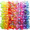 Koalad 36Pcs Ghirlanda Hawaiana Collana Tropicale Ghirlande Hawaii Hula Multicolori Fiori Ghirlande per Vacanze Matrimoni spiagge