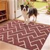Biscpro Zerbino Ingresso Interno,80x120cm Zerbino Tappeto Ingresso Casa per porta interna o zerbino Esterno, Patio,Veranda,Soglia o portico,Ufficio