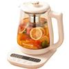 SUNATUR Bollitore Elettrico Multifunzionale, 1800ml, Acciaio Inox 316, Controllo Tocco, Beige