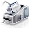 Braun CareStyle 7 IS7143WH Ferro da Stiro con Caldaia con 4 Anni di Assistenza, a carica continua, Serbatoio 2L Removibile, Getto Vapore 450g/min, Autospegnimento, Riscaldamento Rapido, Bianco/Blu