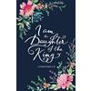 Skrybe Prayer Journal for Women 'I am a Daughter of the King': Bible Journal for Women of God with Inspirational Bible Study Verses - Floral Christian Notebook Journal with Scripture - 128 lined pages