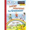 FISCHER Sauerländer Duden Duden Leseprofi - Lustige Leserätsel für Erstleser, 1. Klasse: 80 knifflige Aufgaben | Zuhause lernen, für Kinder ab 6 Jahren: 21