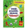 Schwager und Steinlein Mein Stickeralbum Fußball mit 100 Stickern: 24 beschichtete Seiten für das einfache Ablösen und Tauschen deiner Stickersammlung | Ab 3 Jahren