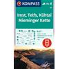 KOMPASS Wanderkarte 35 Imst, Telfs, Kühtai, Mieminger Kette 1:50.000: 3in1 Wanderkarte, mit Panorama, inklusive Karte zur offline Verwendung in der KOMPASS-App. Fahrradfahren. Skitouren.