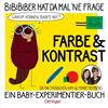 Oetinger BiBiBiber hat da mal 'ne Frage. Warum können Babys nix? Farbe & Kontrast: Ein Baby-Experimentier-Buch für Kinder von 0-12 Monate
