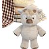 Jkioump Peluche Muccas Che Corre, 45cm Peluche Cinghiale, Cuscino Morbido Per Bambini, Adorabile Peluches Fattoria, Per Cameretta Asilo Soggiorno Auto