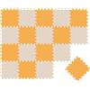 LittleTom 18 Pezzi Tappeto Gioco per Bambini in Piastrelle EVA 30x30 - Pavimento Morbido e Antiscivolo per Neonati - Superficie Puzzle Protettiva Ideale per la Cameretta dei Bimbi e Gioco a Terra