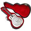 Music Legends Collection mini guitar Dire Straits Mark Knopfler Dobro brothers in arms tribute model + hard case box miniature in scala 1:4 chitarra in miniatura con custodia da collezione music gadget rock