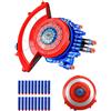 PIUMOJ Lanciatore Scudo Captain Scudo Difensivo e Scudo Launcher, Launcher di Eroe, Scudo Morbido Bullet Lanciatore Giocattolo Accessorio Cosplay Regalo per Bambini