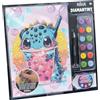 DIAMANTINY Level Up - Boba Tea - Creative Art, Kit crea il Mosaico con i Numeri, Drago