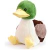 Uanqfegy Morbido peluche realistico di anatra germano reale farcito - Peluche di anatra con testa verde per l'arredamento della camera da letto dei bambini, tenero compagno regalo