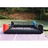 Vinfgoes Gioco gonfiabile interattivo gonfiabile anello da boxe sport campo gonfiabile wrestling ring giochi di giostre per bambini e adulti (blu + rosso, 50 x 50 x 12 m)