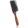 ベス工業 Vess C-2000 Spazzola per Capelli Professionale Tormalina Ceramica 9 Fila Punta Rotonda Curva Pad Antistatica Gomma Naturale Specializzata Pin Struttura