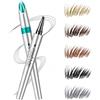 Linble Matita liquida del sopracciglio con la punta micro della forchetta, disegno naturale dei capelli dell'aspetto per le sopracciglia che perdono, Eyebrow Microblading Pen
