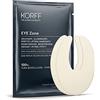 Korff Eye Zone SOS Patch Occhi Idratanti, Illuminanti, Cerotti Occhi Azione Anti-Age con Acido Ialuronico e Vitamina PP, 4 Patch, 10 ml