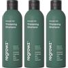 Regrowz Shampoo ispessimento capelli 225 ml x3 - Shampoo per la crescita dei capelli alla biotina per donne e uomini - DHT Blocker & solfati - Trattamento naturale anti perdita di capelli