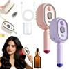 XJQ Electric Spray Air Cushion Massage Comb for Women, Portable Cordless Tool for Smoothing Styling & Frizz Control, Air Cushion Massage One-Click Self-Cleaning Comb (2pcs-a)