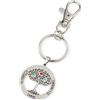 Wanapix | Portachiavi personalizzato per donna | Portachiavi Albero della Vita | Incisione fino a 3 nomi | Acciaio inossidabile | Regalo originale | Festa della mamma
