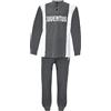 Hermet Pigiama Juventus Ragazzo Uomo Ufficiale Homewear Interlock Tuta Cotone 1040 1035, XXL