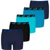 PUMA Boy's Basic Boxer, Blue Combo, 170/176 (5er Pack)