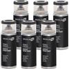 SIMPLETEK - 6X Bomboletta Vernice Spray Acrilico Grigio Nerastro RAL 7021 Universale Multimateriale Rapida Asciugatura Interni Esterni 400ml (kit 6 pezzi)