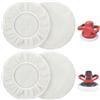 BESPOTCL Set di 4 cappucci per lucidatrici a batteria Einhell CE-CB 18/254 Li, CC-PO 90, per lucidatrici da 220 mm a 250 mm