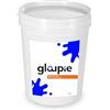 GLOUPIE BAGNI E CUCINE Pittura All'Acqua Traspirante Per Pareti Di Bagno E Cucina, 1 Litro, Bianco, Made In Italy