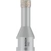 Bosch Professional 1x Fresa Diamantata Best for Ceramic Dry Speed, Foratura a Secco della Ceramica Dura, Ø 12 x 30 mm, Accessorio Smerigliatrice Angolare
