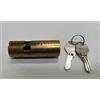 GENERICO Cilindro tondo per serrature FASEM da fascia mm 25 x 74 (42-10-22)