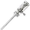 FITHACE Chiavistello a scorrimento in acciaio inox 304, robusta serratura di sicurezza per porta ispessita, con viti di fissaggio per recinzione, capannone, cantina, 30 cm