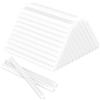Relota 200 pezzi Colla a Caldo 7 x 100 mm, Stick Colla a Caldo Trasparente per Pistola Colla a Caldo, Kit Bastoncini di Colla Asciugatura Rapida per Fai da Te, Riparazione e Fissaggio