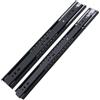 ChuerTech Guide di Scorrimento per Cassetti, 300mm Ispessite per Armadietti Guide per Cassetti Smorzamento del Guardaroba Assorbimento Degli Urti Guide a Tre Sezioni Mute - 1 Paio