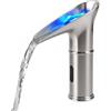 Gangang Rubinetto automatico del miscelatore del sensore freddo e caldo del LED Rubinetto senza contatto DC 3 Colore del bacino