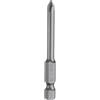 QUARKZMAN #1 Punte Cacciavite Phillips PH1 1/4 Gambo Esagonale 2.56 (65mm) Lungo Acciaio S2 Magnetiche Inserti per Avvitatore per Cacciavite Elettrico Punte Trapano 0.177 (4.5mm) Asta
