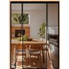 GYCQRS Nero Zanzariera Magnetica per Porta,Rete Fine,Tenda Zanzariera Porta Doppia Apertura Laterale, si Chiude da Sola per Balcone,Installazione Facile,per Balcone,Soggiorno,Terrazze 180(45/90/45) x250cm